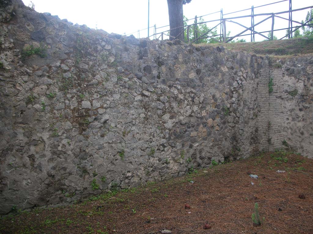 Tower IX, Pompeii. May 2010. West wall of Tower room. Photo courtesy of Ivo van der Graaff.