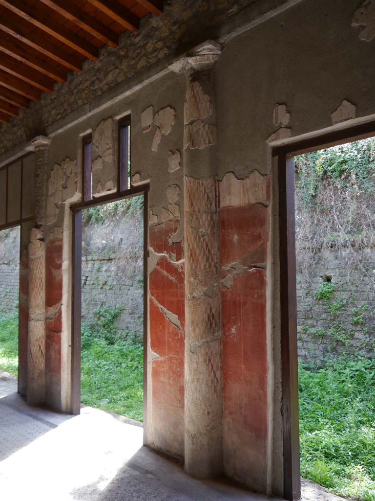 Oplontis Villa of Poppea, September 2018. Portico 24, looking east.
Foto Anne Kleineberg, ERC Grant 681269 DÉCOR.
