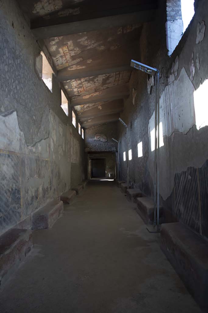 Oplontis Villa of Poppea, March 2019. Corridor 46, looking west.
Foto Annette Haug, ERC Grant 681269 DÉCOR.
