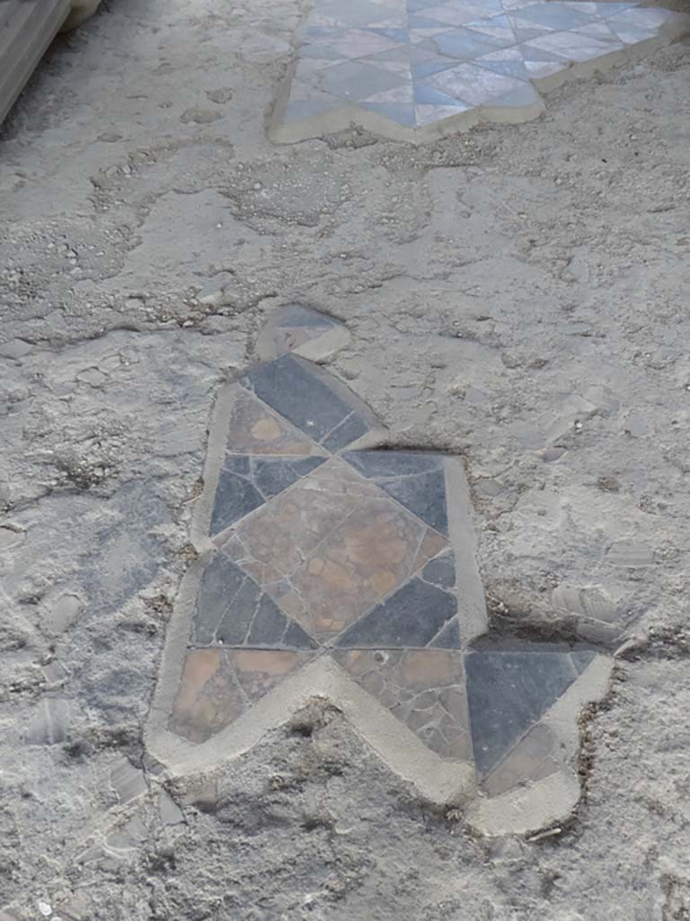 Oplontis Villa of Poppea, September 2017. Room 64, detail of flooring. 
Foto Annette Haug, ERC Grant 681269 DÉCOR.
