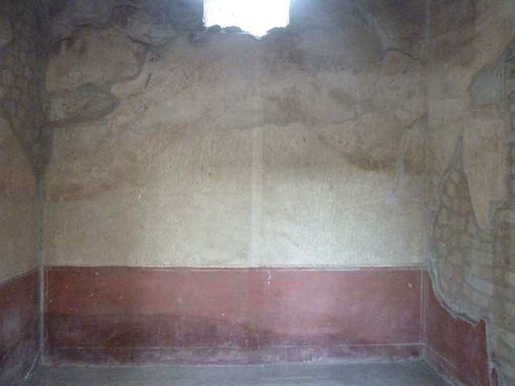 Oplontis, September 2015. Room 72, west wall.