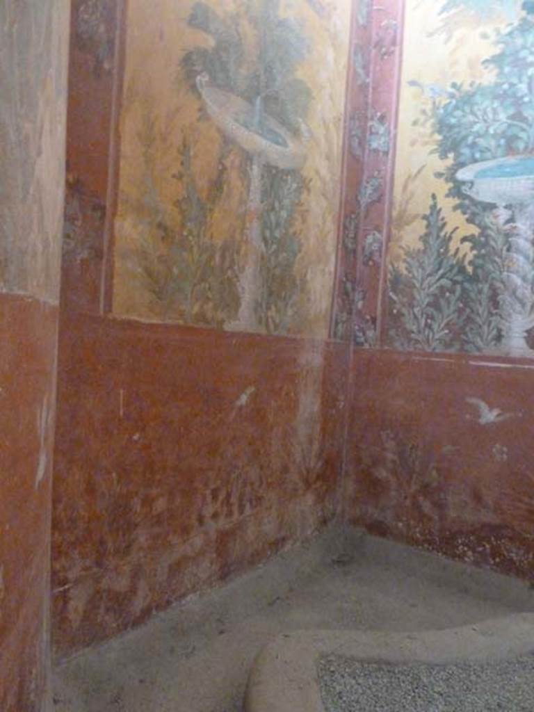 Oplontis, September 2015. Room 87, north-east corner.