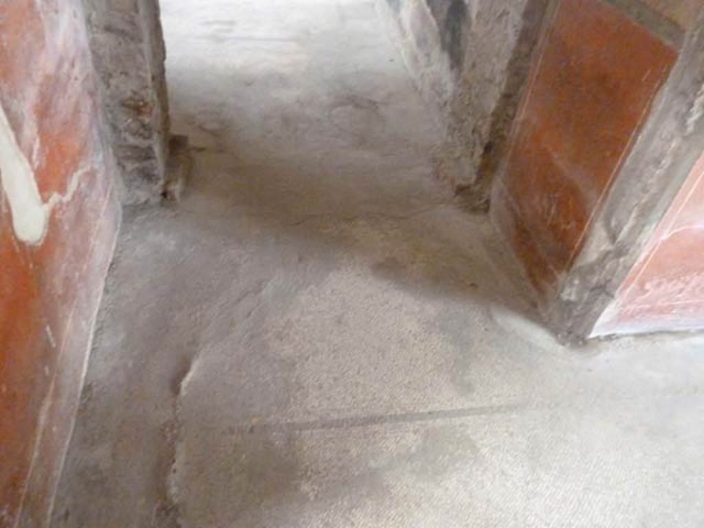 Oplontis, September 2015. Room 90, threshold leading into room 93.

