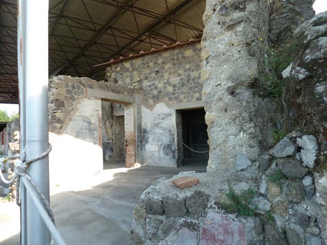 Stabiae, Secondo Complesso, September 2015. Room 17, south wall.