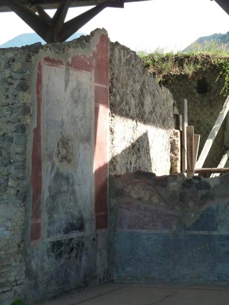 Stabiae, Secondo Complesso (Villa B), September 2015. Room 20, south wall.