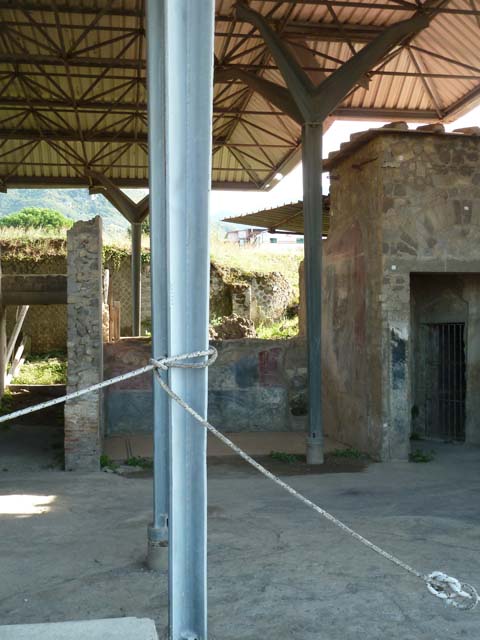 Stabiae, Secondo Complesso (Villa B), September 2015. Area at rear of room 20.