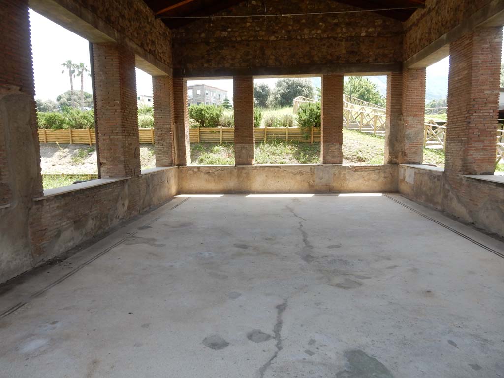 Stabiae, Villa Arianna, June 2019. Room A, looking towards south wall. Photo courtesy of Buzz Ferebee.