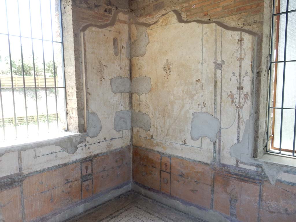 Stabiae, Villa Arianna, June 2019. Room 12, looking towards south-west corner. Photo courtesy of Buzz Ferebee.