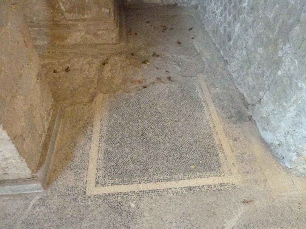 Stabiae, Villa Arianna, September 2015. Room 23, doorway to cubiculum in north wall of west ala.