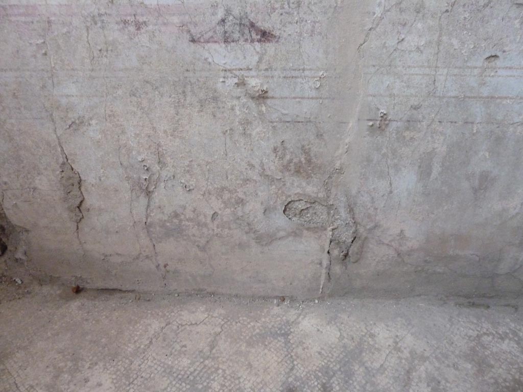 Stabiae, Villa Arianna, September 2015. Room 23, west wall of cubiculum.