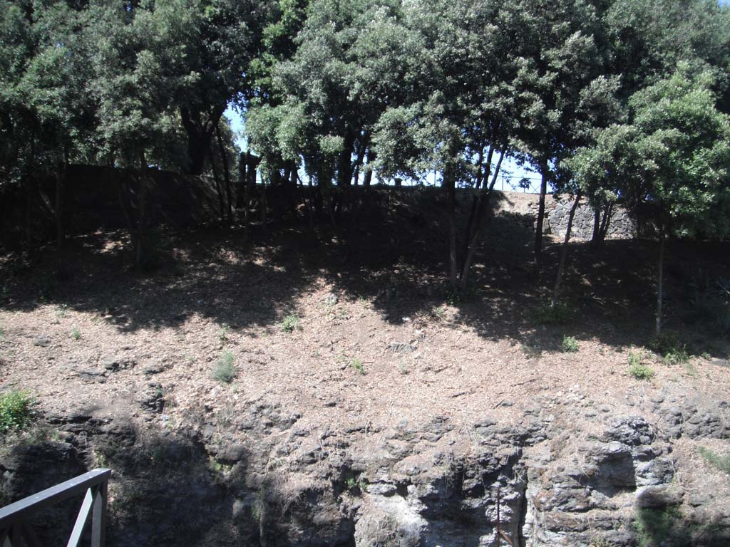 VIII.2.30 Pompeii, June 2012.  
Looking north towards rear of Triangular Forum, continuation from above photo. Photo courtesy of Ivo van der Graaff.
