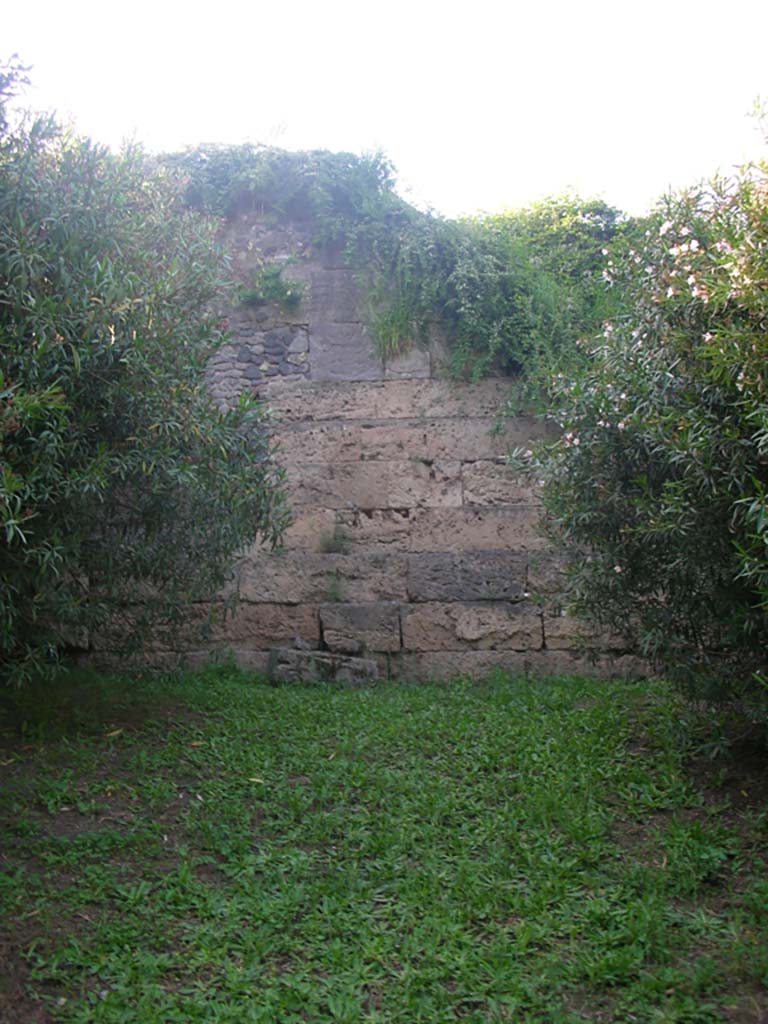 City Walls on east side of Tower II. May 2010. Looking north. Photo courtesy of Ivo van der Graaff.